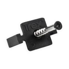 Deck building screws for exotic hardwood, thermally modified wood, composite & pvc. Universal Clip Deck Fastener Accent 900 Pack Tdxucc500 Rona