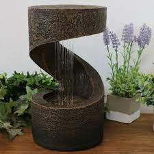 Indoor water fountains have a tranquil appeal to eyes and ears. Tall Indoor Fountain Wayfair