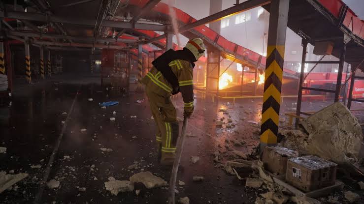 Ukrainian drones kill 5 in Russia and set fire to Wildberries warehouse