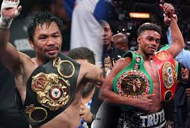 It will be the undefeated champion and one of the 147lbs division's current elite against one of the greatest of all time, attempting to enjoy one last run on top. Manny Pacquiao Vs Errol Spence Jr A Third Title Now On The Line Essentiallysports