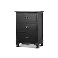 A gray nightstand with a weathered finish is fitting, too. Round Bedside Table 17 Products Grays