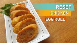 Resep Chicken Egg Roll Keto Chicken Egg Rolls Egg Rolls Keto Recipes Easy