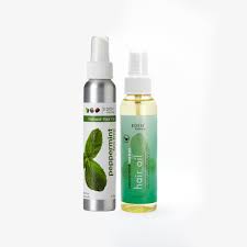 An invigorating duo, this collection's star ingredients peppermint & tea tree oil help increase circulation and remove traces of buildup in a flash all while leaving behind a cool tingling sensation. Peppermint Tea Tree Hair Oil Eden Bodyworks