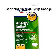 cetirizine 1mg ml syrup dosage cetirizine hcl 1mg ml