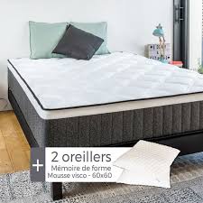Il épouse les formes de votre corps nombre de ressorts : Matelas Memoire De Forme 180x200 Visco Pure Hbedding 2 Oreillers A Memoire De Forme 60x60cm Achat Vente Matelas Soldes Sur Cdiscount Des Le 20 Janvier Cdiscount