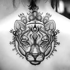 Mountain lion tattoo black and grey. Best Mountain Lion Tattoo Idea