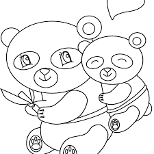 A mommy koala climbs on the branches of an eucalyptus tree, with her baby koala on her back. Mom And Baby Animal Coloring Pages Coloring And Drawing