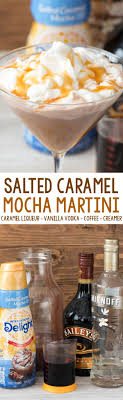 Mix the salted caramel sauce and salted caramel liqueur in a small jug until well combined. Salted Caramel Mocha Martini Crazy For Crust