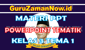 Check spelling or type a new query. Materi Ppt Powerpoint Kelas 3 Tema 1 Semester 1 Guru Zaman Now