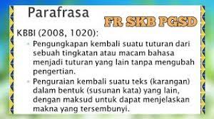 Adalah singkatan gaul bahasa inggris yang sering. Fr Skb Pgsd Bahasa Indonesia Parafrase Cute766