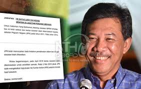 Liew vui keong ( warisan ). Menteri Ph Sahkan Tok Mat Bersih Rasuah Nth Qibord