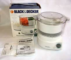 Black And Decker Flavor Scenter Steamer Plus Replacement Parts Black Decker Flavor Scenter Steamer Plus Rice Vegetable Cooker Hs900 Boxes For Sale Black Decker Cooker