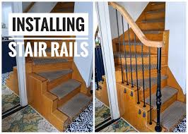 Measure the distance between rail posts. New Stair Railings Eclectic Spark