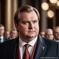 austrian chancellor karl nehammer but extremely obese but with karl nehammer  face Prompts