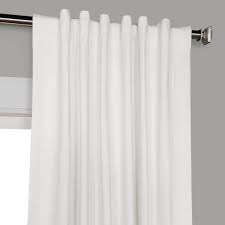 Black And White Striped Blackout Curtains Whisper White Solid Cotton Blackout Curtain Blackout Curtains Panel Curtains Drapes And Blinds