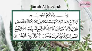 Surat al insyirah pun tentu saja memiliki keutamaan yang sangat dibutuhkan oleh manusia untuk menjalani kehidupan yang lebih baik dan tak banyak yang mengetahui tentang fadilah al insyiroh. Kelebihan Mengamalkan Surah Al Insyirah