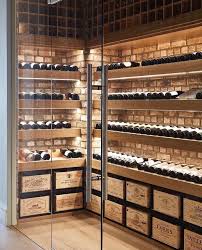 Cave A Vin Murs En Verre Portes En Verre Stockage De Caisse De Vin Stockage De Vin Cave A Vin C Amenagement Cave A Vin Cave A Vin Cave A