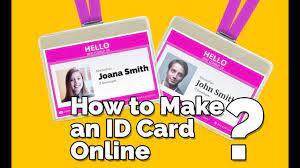 Additionally, when integrated with other systems, it can be used to check in to classes and events. How To Make An Id Card Online Youtube