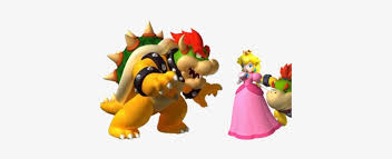 Come to my page to see some pixel art! Bowser Kidnapping Peach P City Super Mario Party Small Wall Decals Transparent Png 400x300 Free Download On Nicepng