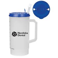 Cold for 24 hours and hot for 6 hours. 32 Oz Medical Tumblers With Measurement Scale Printglobe