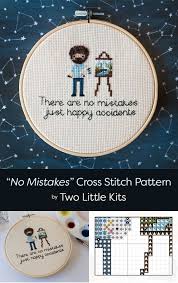 Two Little Kits No Mistakes Cross Stitch Designs Funny Cross Stitch Patterns Cross Stitch