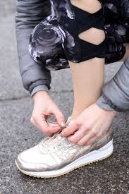 Asics Rose Gold Sneakers New Workout Wear Outfit For 2017 Sneakers Jeans Boots How To Wear Sneakers