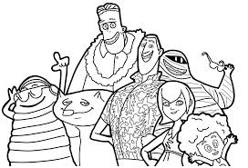 They're frightening, they're evil, they're hilarious. Hotel Transylvania 3 Coloring Pages Free Printable Coloring Pages For Kids