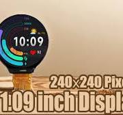 1.09 inch 240x240 SPI Round Circle Screen IPS TFT Display Panel GC9A01