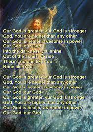 Our God Recorded By Chris Tomlin Christian Song Lyrics Christian Music Videos Christian Songs