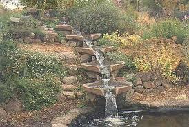 Flow Form Useful And Beautiful In Gardens Playgrounds E G Invented By John Wilkes England Natural Pool Natural Pond Fountains Backyard