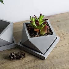 Geometric Polygon Concrete Planter Silicone Mold Home Decoration Craft Potting Concrete Plant Cement Vase Molds Geometric Polygon Concrete Planter Silicone Mold Concrete Planters Diy Concrete Planters Cement Vase
