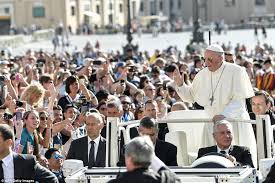 Pope Francis sports black eye as he ...