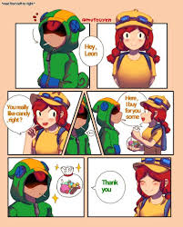 Leon X Jessie Comic Brawl Stars Amino In 2020 Brawl Star Comics Creating Characters