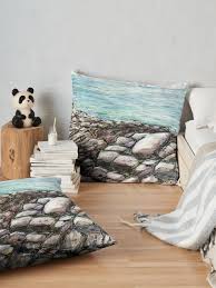 Punaise 3 pointes (boîte de 100 pièces). Coussin De Sol Cote De Bretagne Marine Au Pastel Par Breizh Korser Coussins De Sol Breizh Pastel