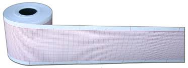 Chart Paper Rolls Ecg Core 16mm X 50mm X 30m 100ft 10 Rolls Box