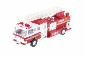 2019 ford transit fdny fire department of ny, van 1:64 scale diecast model truck. Fdny Pullback Ladder No47 Fire Truck Red Daron Tm857 Diecast Model Toy Car Brand New But No Box Walmart Com Walmart Com