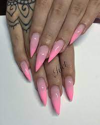 Pin By Jonteriya Bedford On Nails Swarovski Nails Pink Nails Ombre Nails