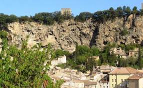 The dream of provence with beautiful view. Rocher Et Grottes Troglodytes Sites Naturels A Cotignac