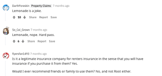 Learn about root insurance in this 2021 auto insurance review, including how to get a quote and what kind of drivers will save money by choosing root. Best Reddit Reviews By Lemonade Insurance Customer Stories