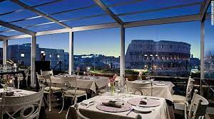 World S Best Sky High And Rooftop Restaurants Best Restaurants In Rome Rome Hotels Rome Restaurants