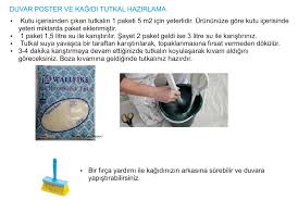 Poster Uygulama Ve Tutkal Hazirlama Hakkinda Bilgiler
