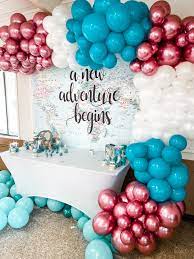 For additional dallas baby shower venues, simply input your event details on revelr and browse through even more options. Travel Themed Baby Shower Organic Balloon Garland Clique Balloons Events