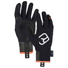 ortovox tour light glove gloves black raven s