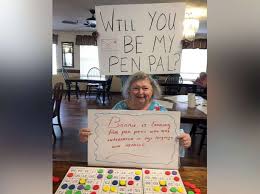 Check spelling or type a new query. Quarantine Pen Pals Seniors Are Looking To Make New Friends Gma