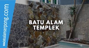 Penggunaan coating tertentu sebagai finishing. 3 Jenis Batu Alam Templek Terpopular Jual Batu Alam Terlengkap Dijakarta