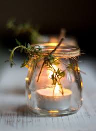 Decoration En Mode Recup Petit Pot En Verre Pot En Verre Bougies Diy
