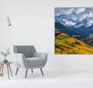 Mountain Wall Art | Living Room Decor