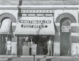 Winston Salem Nc Ca 1898 The Winston Post Office Moved From Its Former Location On Liberty Street To The Jacobs Winston Salem Nc Winston Salem Post Office