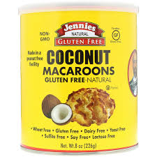 Also, the treasure mills 'school safe' cupcakes are nut and peanut free, at last check, and are sold at dececcos in. Jennies Gluten Free Bakery Coconut Macaroons 8 Oz 226 G Buy Online In Andorra At Andorra Desertcart Com Productid 128185223