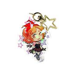 We use a solid, transparent, acrylic material that can be printed in full color and die cut to any shape. Vograce Holographic Charms Clear Acrylic Custom Printed Transparent Hologram Keychain Make Your Own Acrylic Keychain With Anime Prints Clear Acrylic Cartoon
